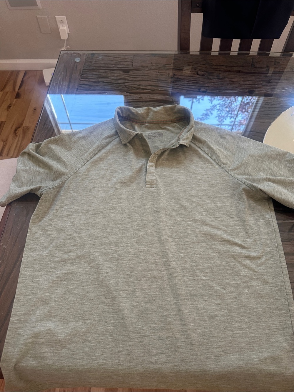 Mountain Khakis green polo - Large